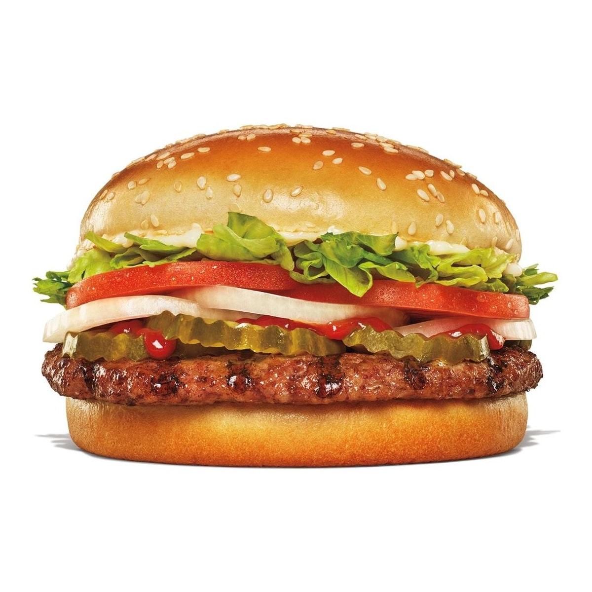 Burger King Whopper, standard order