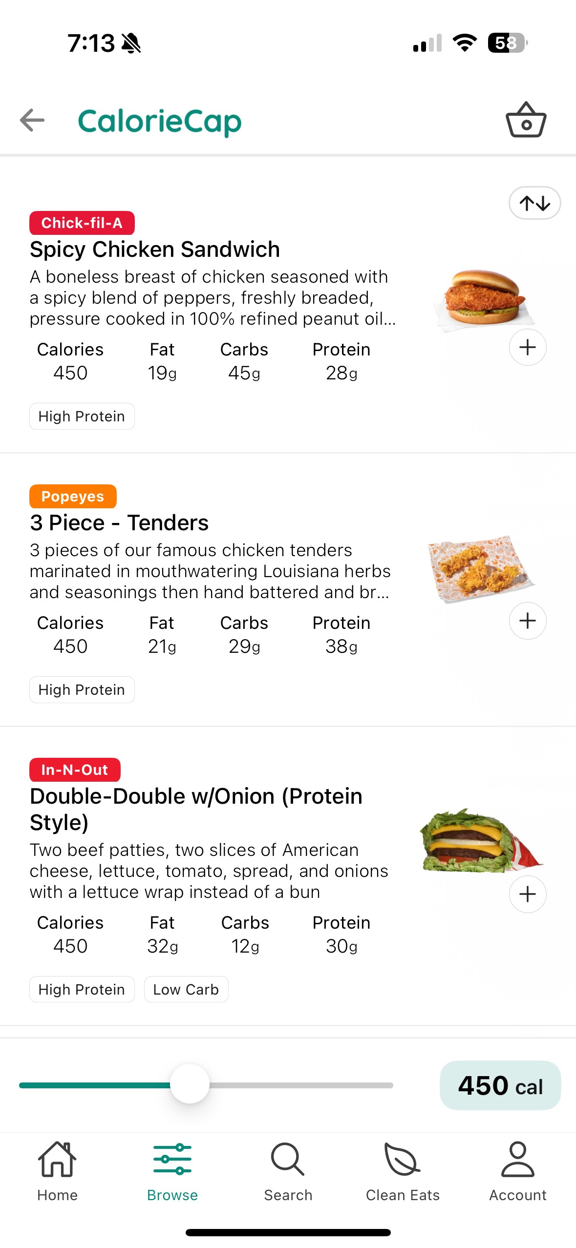 CalorieCap App Screenshot 3